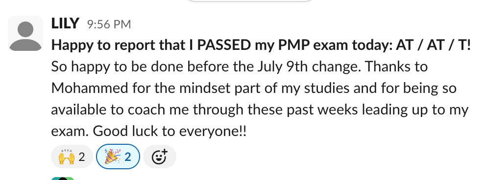 Student testimonial 8