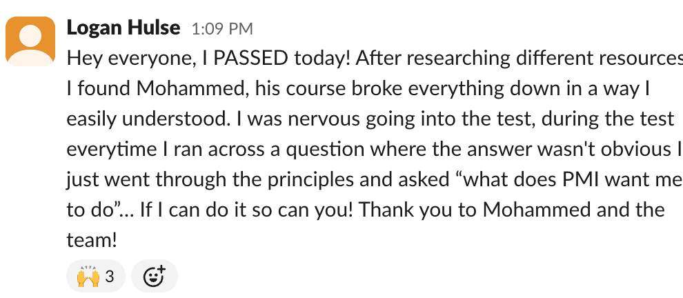 Student testimonial 11