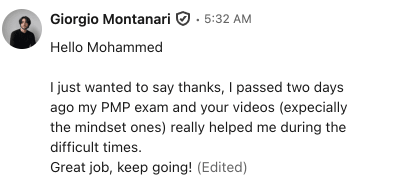 Student testimonial 25